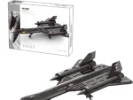 Building Block Toy Fighter Airforce SR-71A Jet Blackbird Plane Model Kit 183pcs - Image 4
