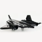 Building Block Toy Fighter Airforce SR-71A Jet Blackbird Plane Model Kit 183pcs - Image 2