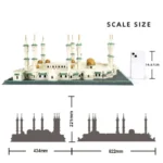 Famous Grand Mosque of Mecca Building blocks toys for children kids building set - Image 2